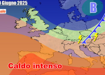 Weekend estivo e pochi temporali limitati al Nord-Est