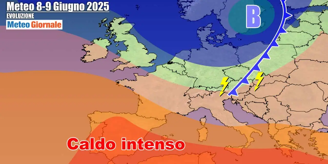 Weekend estivo e pochi temporali limitati al Nord-Est