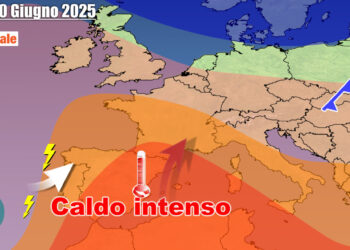Caldo e temperature elevate in vista nella nuova settimana