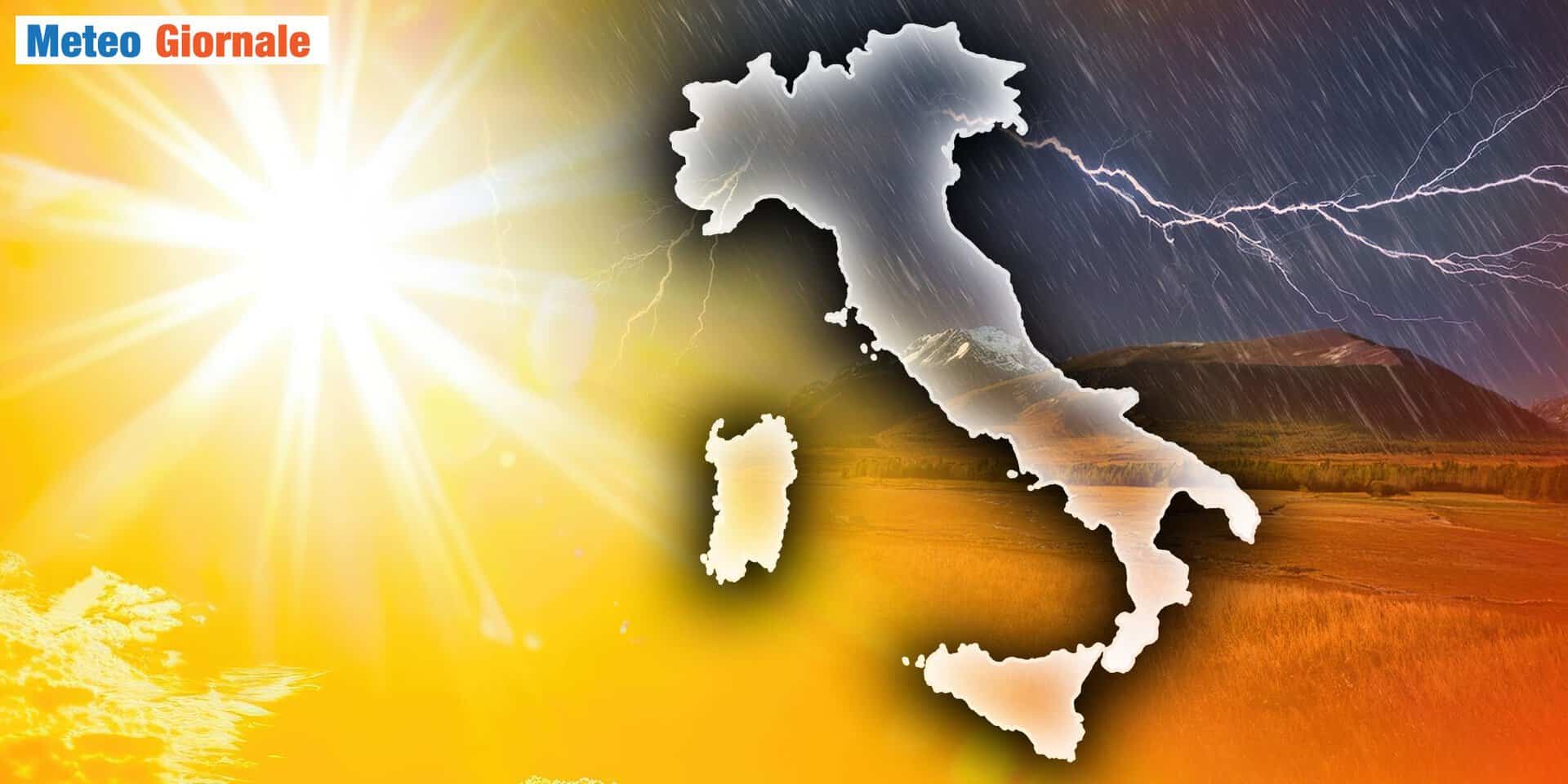 Meteo: caldo Africano che non molla, ma qualcosa inizia a cambiare