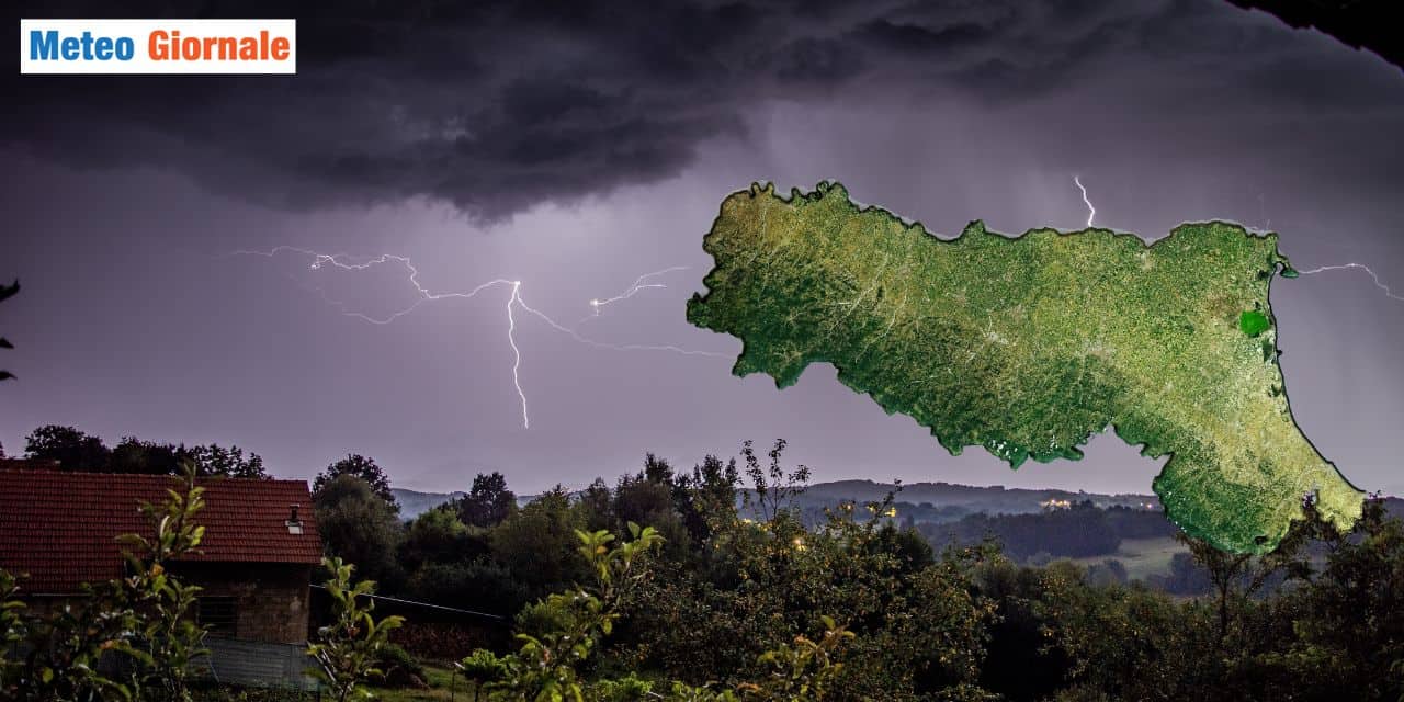 Meteoalarm: avviso arancione per l'Emilia Romagna per Sabato 21