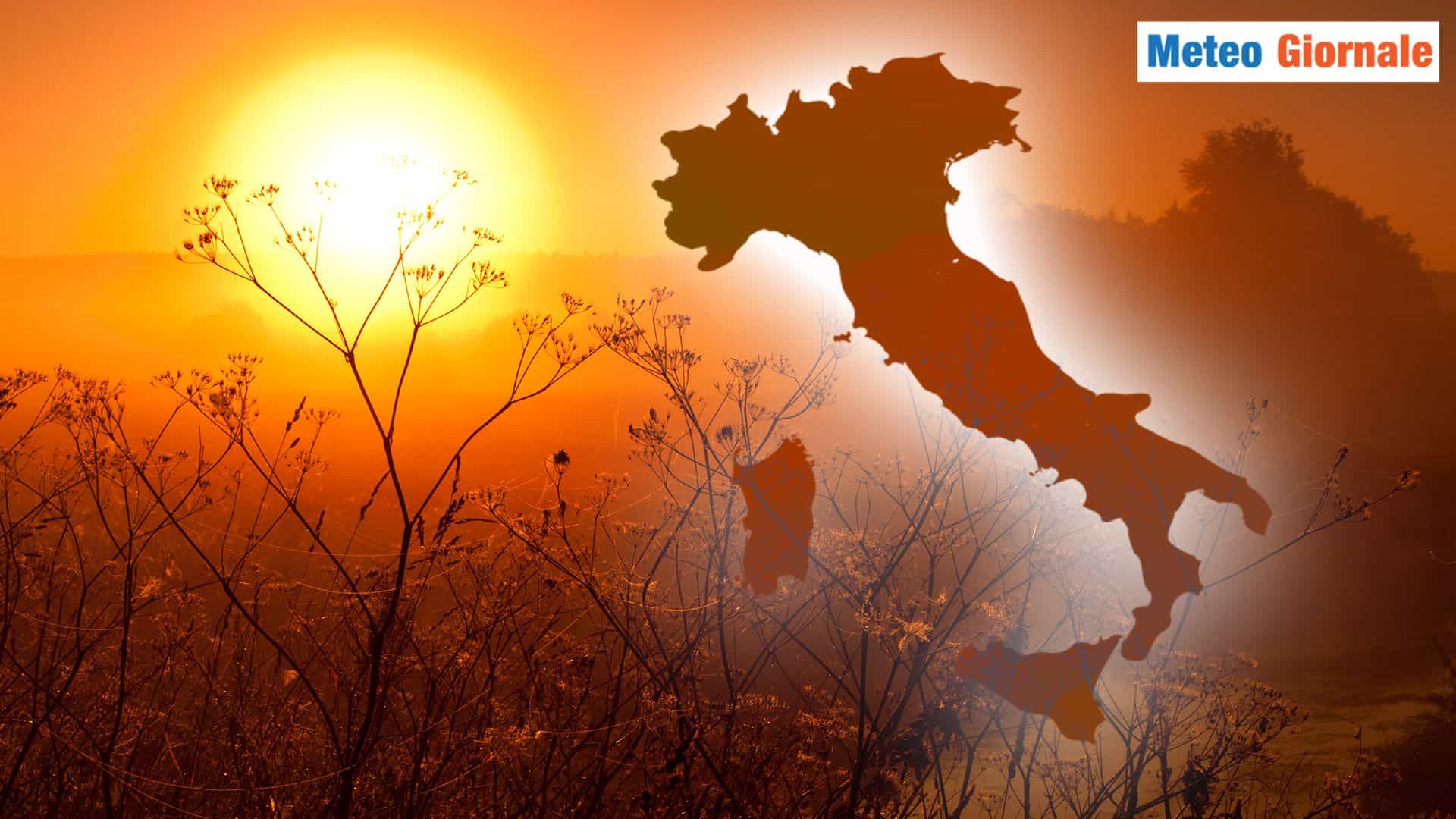 Ecco come sarà il Meteo dei prossimi giorni