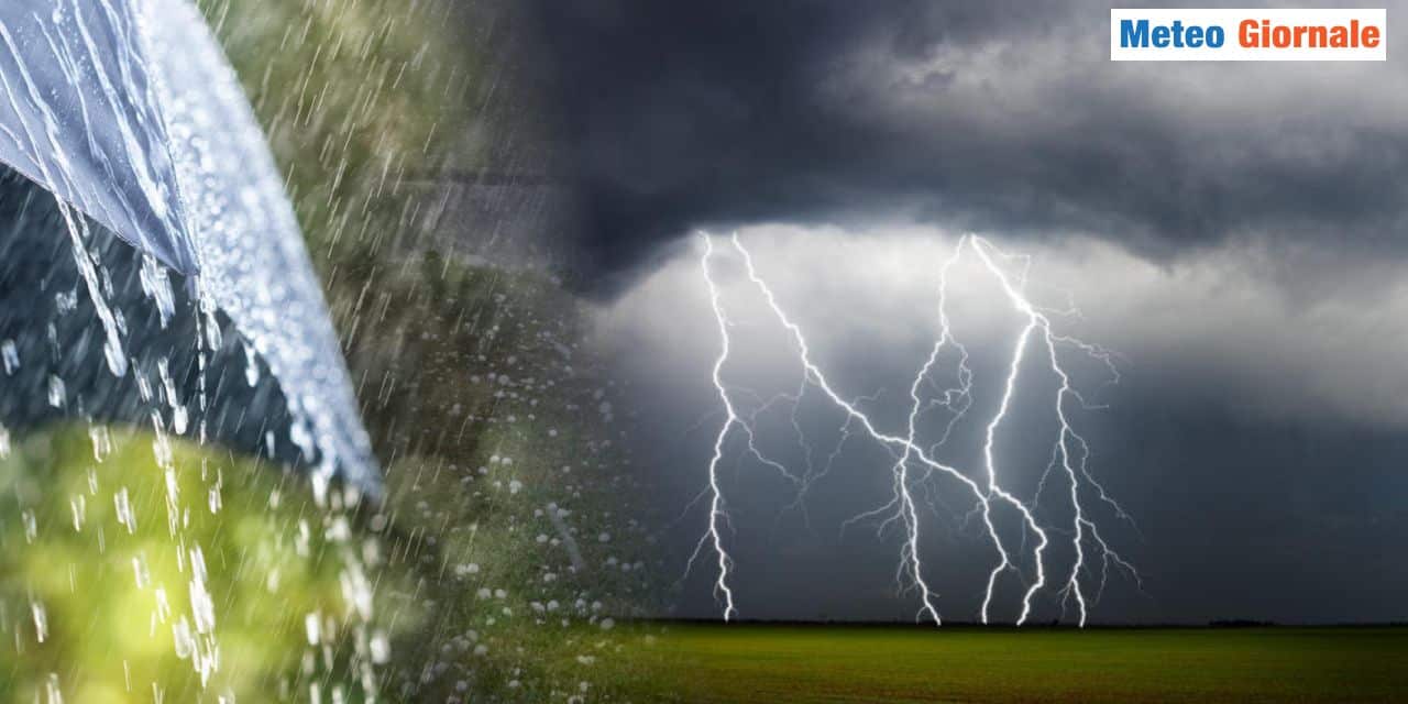 Meteo weekend: il Solstizio porta pioggia e fulmini, ecco dove colpiranno