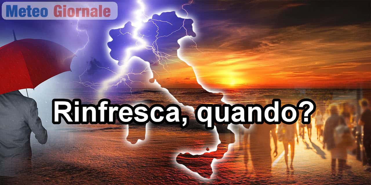 Meteo, aria più fresca verso Italia. Ecco un tentativo
