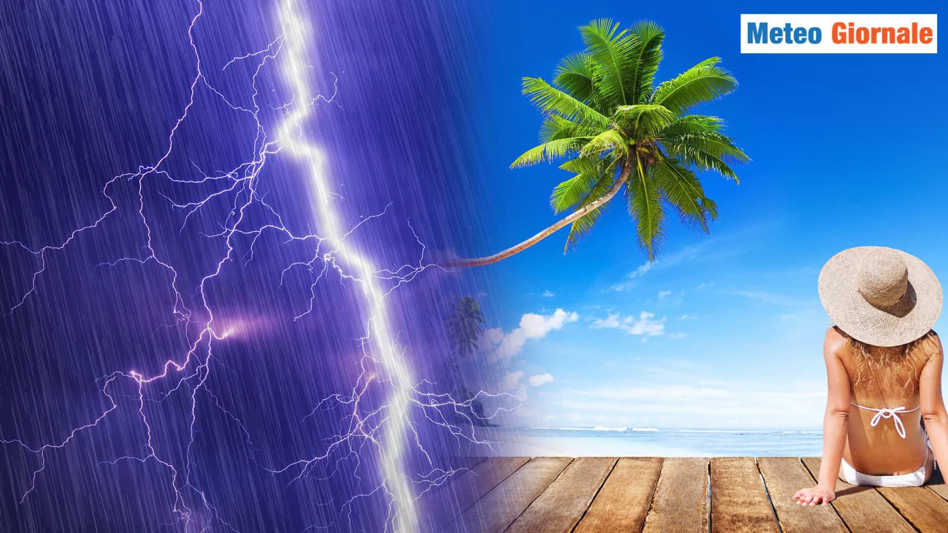 Meteo 15 giorni: picchi di CALDO atroce, poi crollo TEMPORALESCO