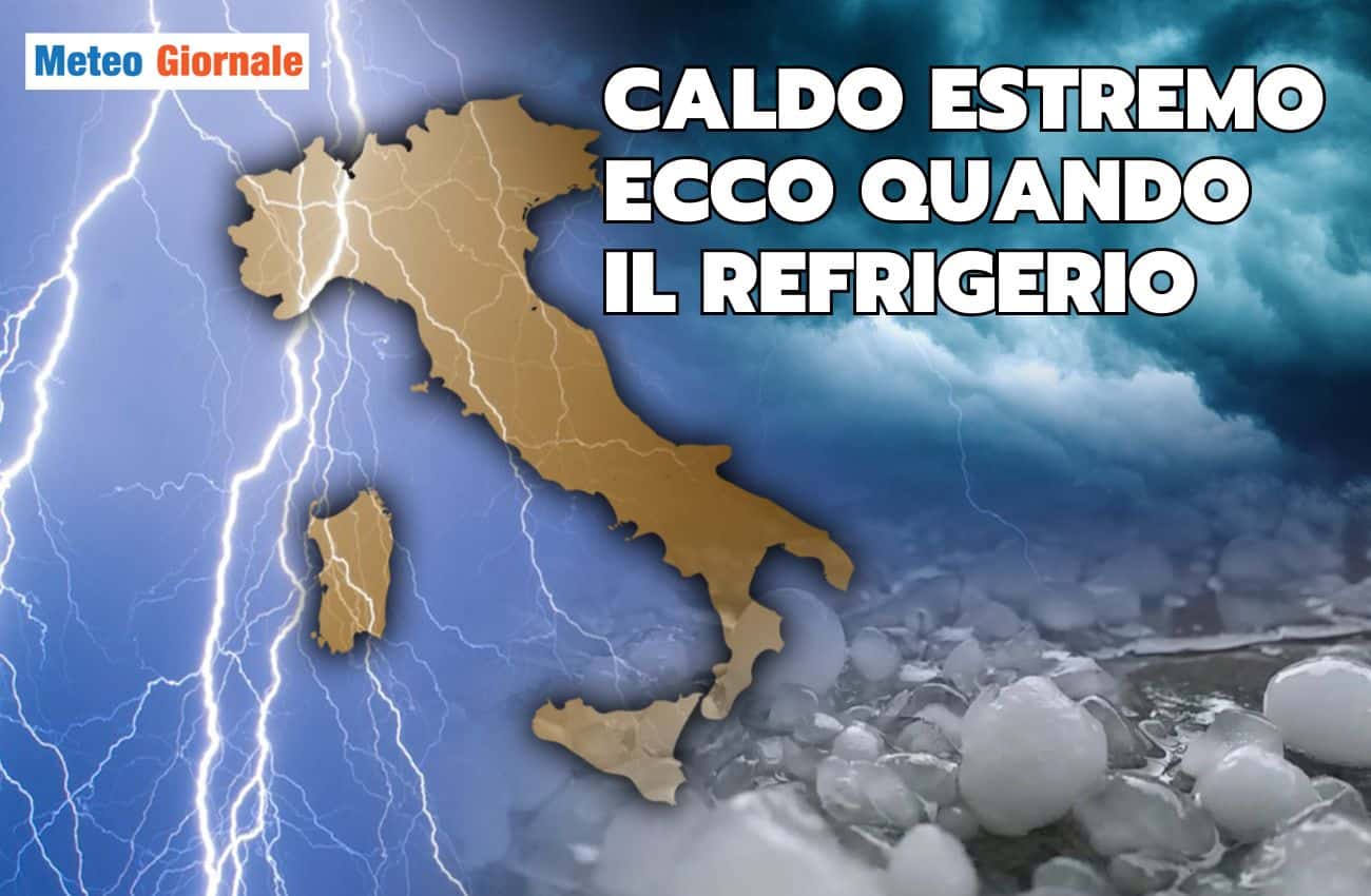 Meteo pronto ad esplodere a Luglio con la rinfrescata