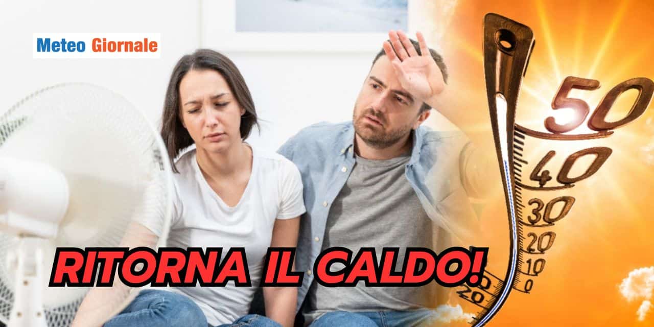 Eccolo lì: il meteo caldo ci rimette lo zampino