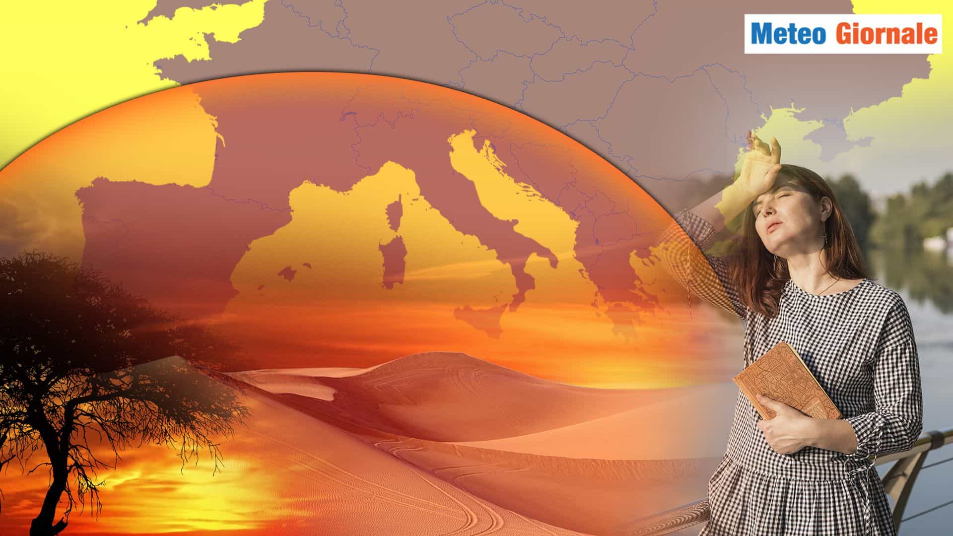 Meteo verso LUGLIO, prospettive di gran caldo. Forse troppo