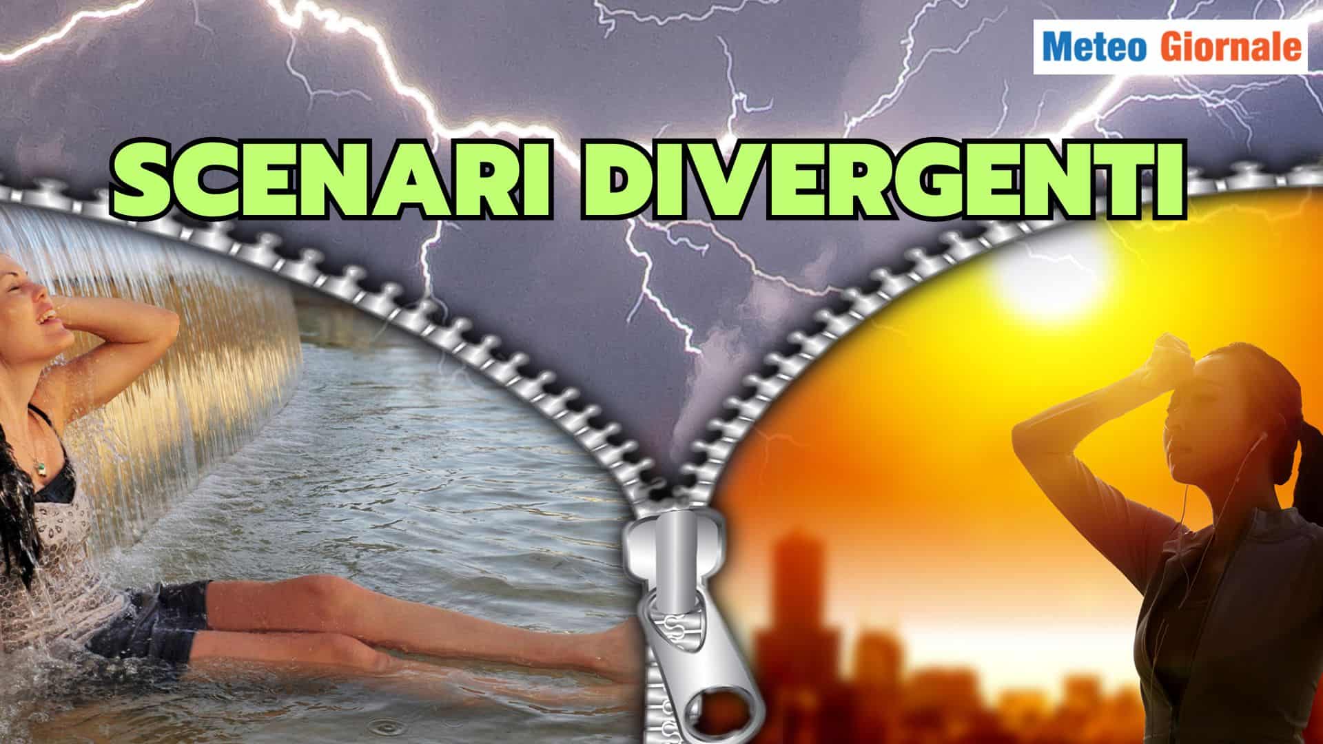 Meteo a 15 giorni: meno CALDO, rischio “rottura” a metà GIUGNO