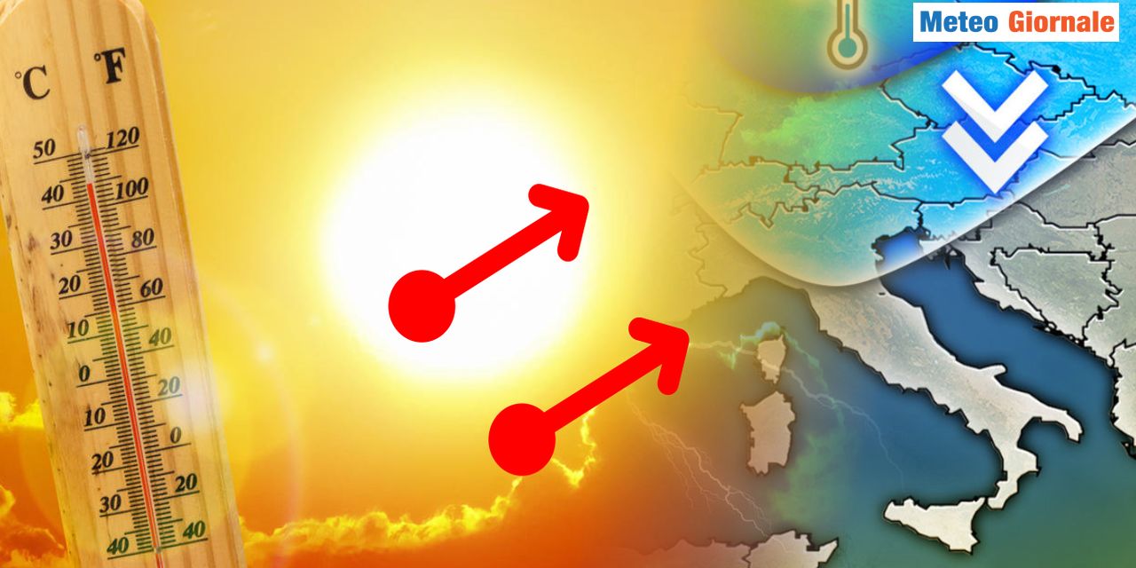 Di nuovo caldo in arrivo già da metà settimana
