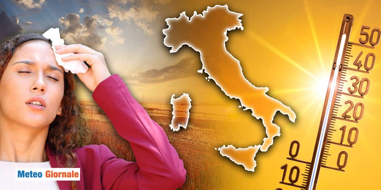 Meteo: ora è caldo eccessivo, ecco dove si suderà di più