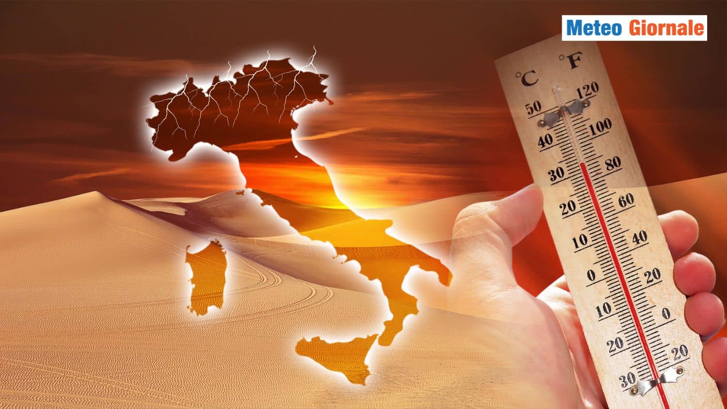 Tendenza Meteo: inizio Luglio ancora INFUOCATO, ma spazio anche ai TEMPORALI