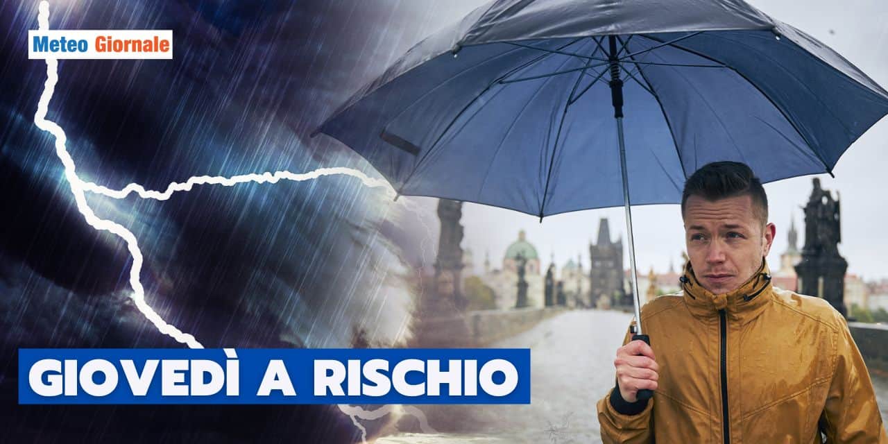 Meteo: temporali, grandine e pioggia, ecco la prossima perturbazione