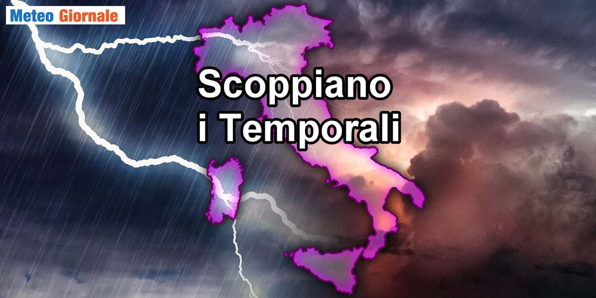 Meteo Luglio in tilt: il caldo crolla tra fulmini e fresco