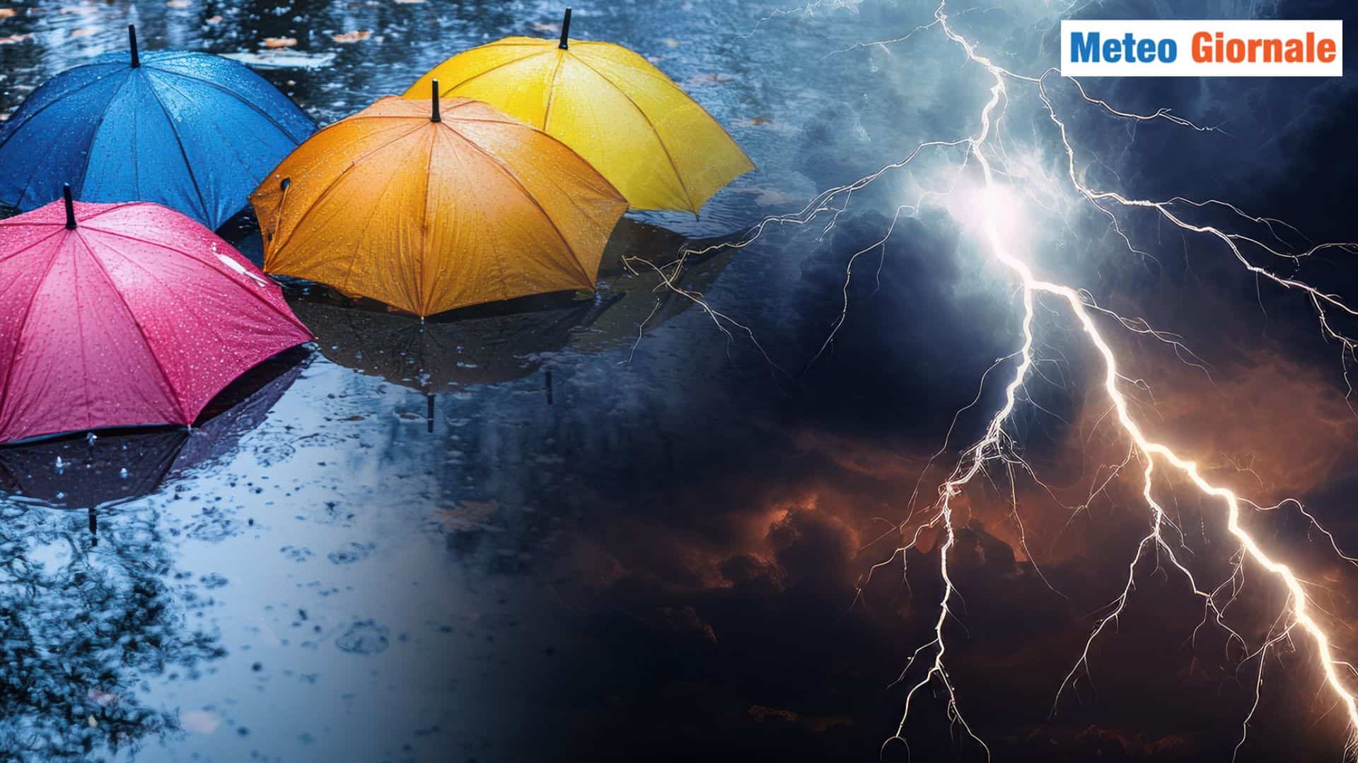 Nord Italia a rischio TEMPORALI: rischio meteo più alto Domenica