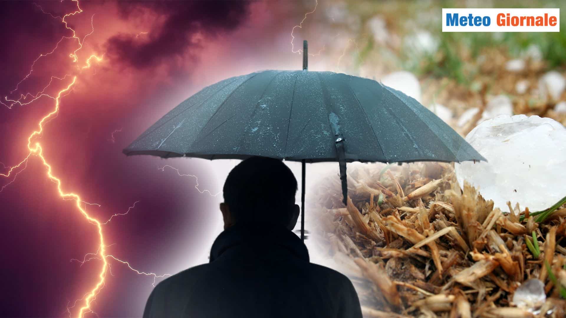 Conferme Meteo su violenti TEMPORALI imminenti: ecco dove
