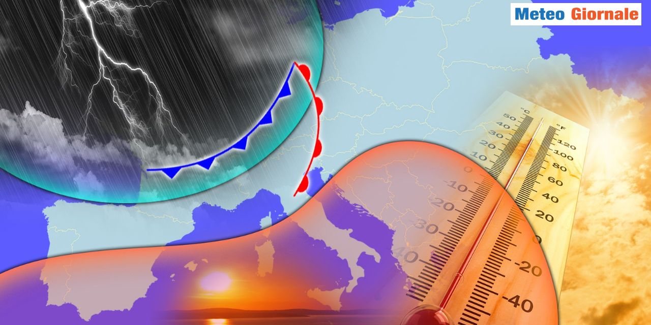 Anticiclone Africano insidiato solo da un po' di temporali