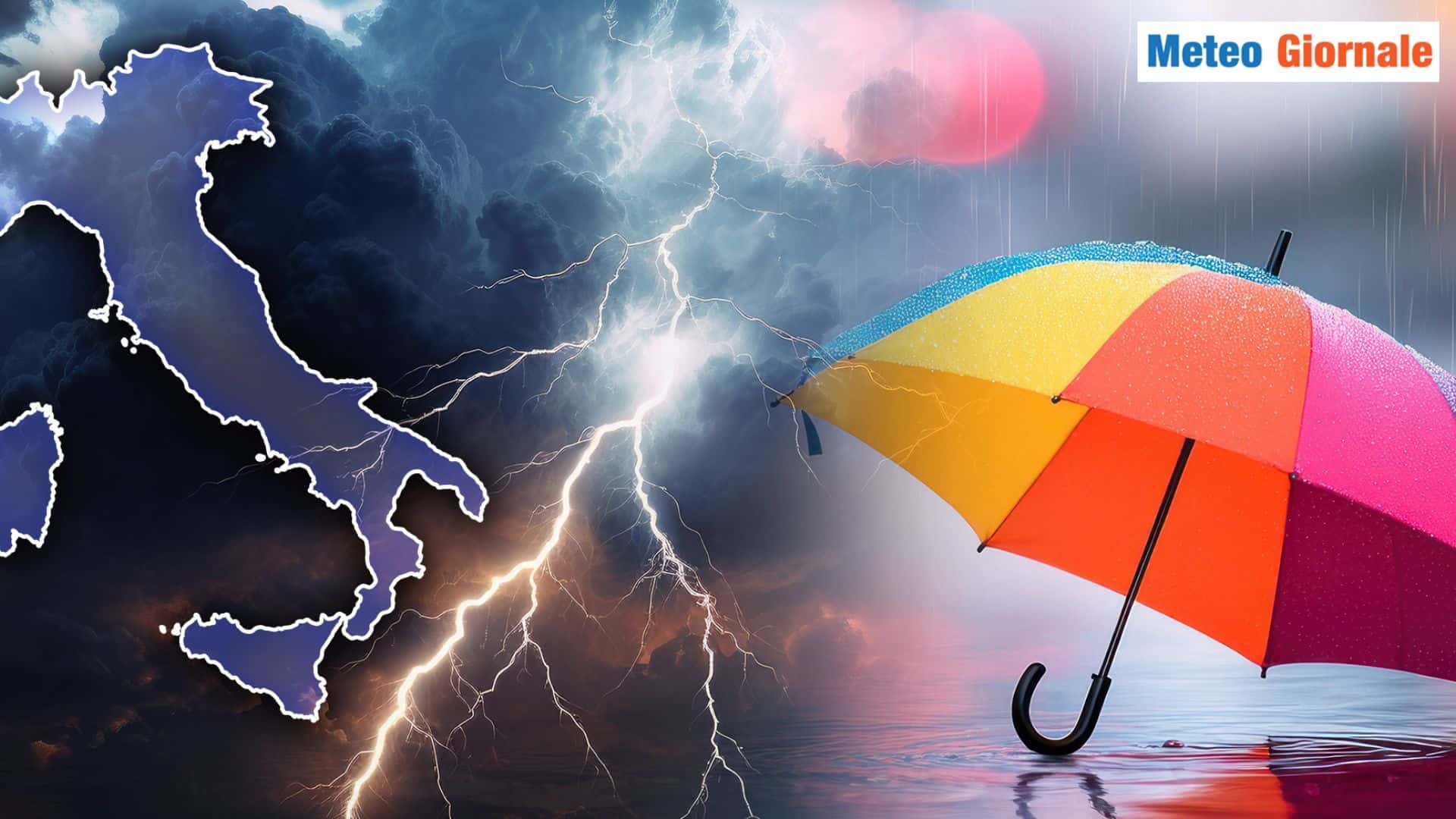 Prossima settimana, rischio tracollo Meteo tra fresco e TEMPORALI
