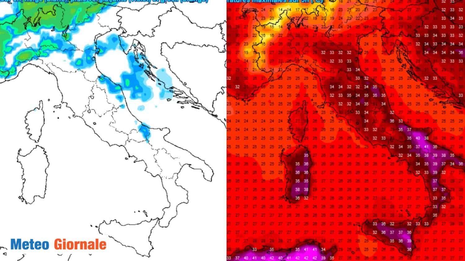 Meteo: DOMENICA pomeriggio meglio restare a casa. Ecco il motivo, e non solo per il caldo