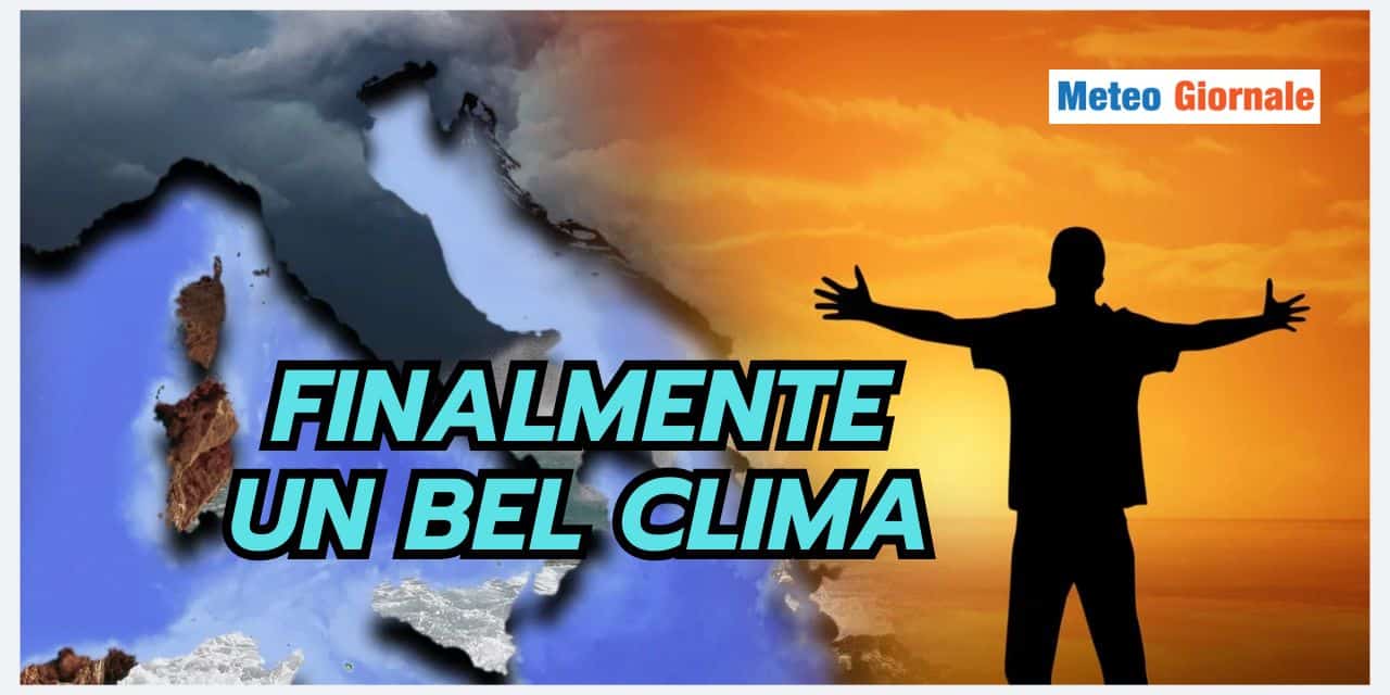 Meteo Italia: STOP Caldo. Fresco. Africano galoppante verso Italia