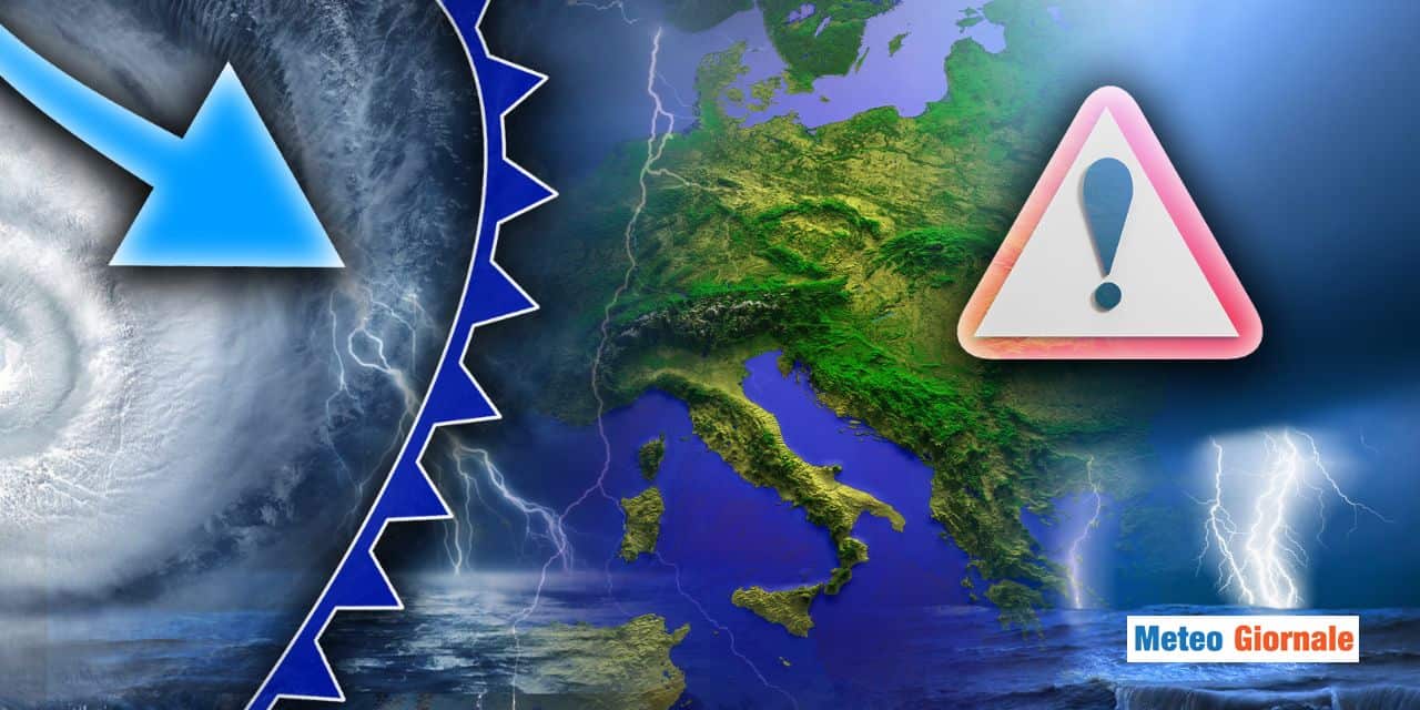 Meteo: Agosto non fare scherzi! Irruzione fresca con maltempo e nubifragi