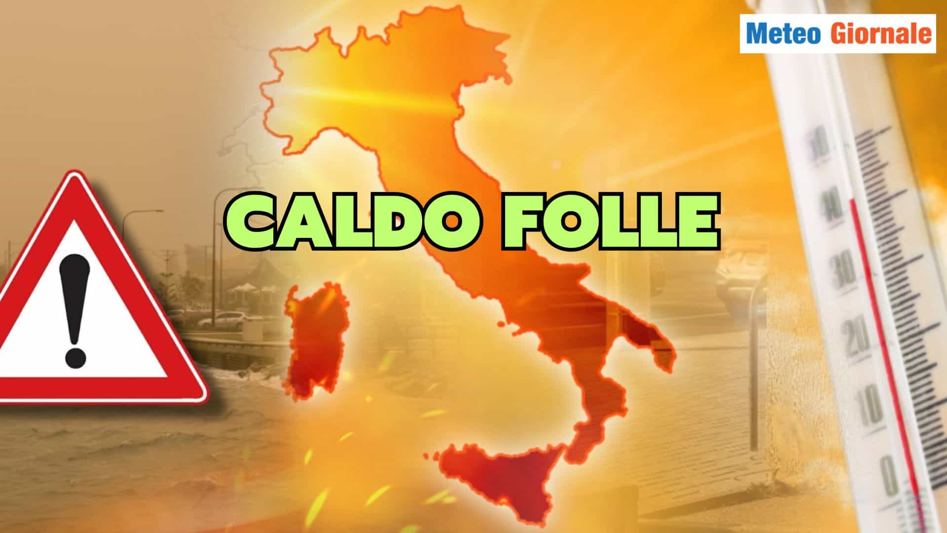 CALDO eccezionale: Meteo da “incubo”, Luglio non si smentisce