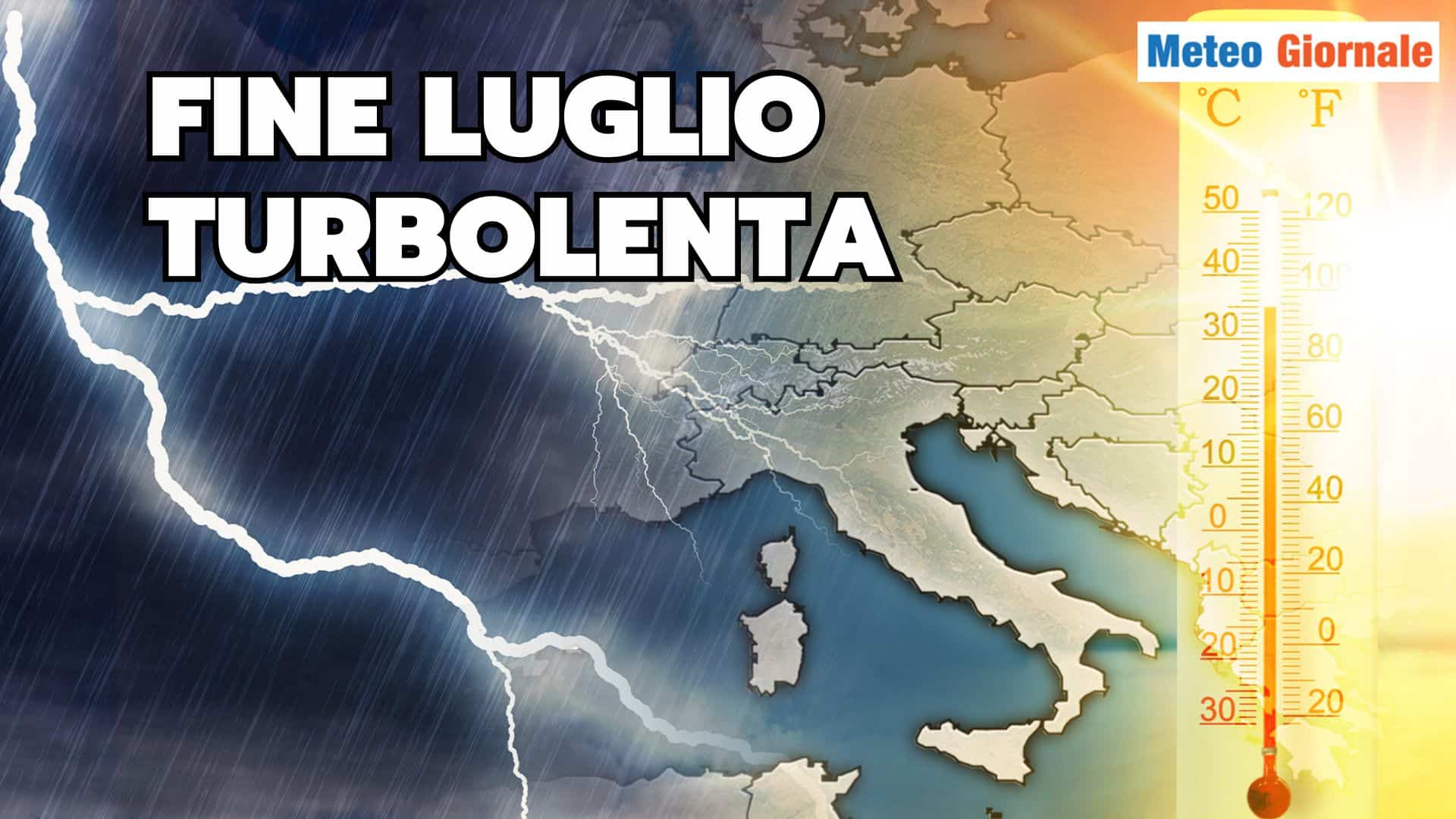 PEGGIORAMENTO Meteo: la prossima settimana cambia tutto