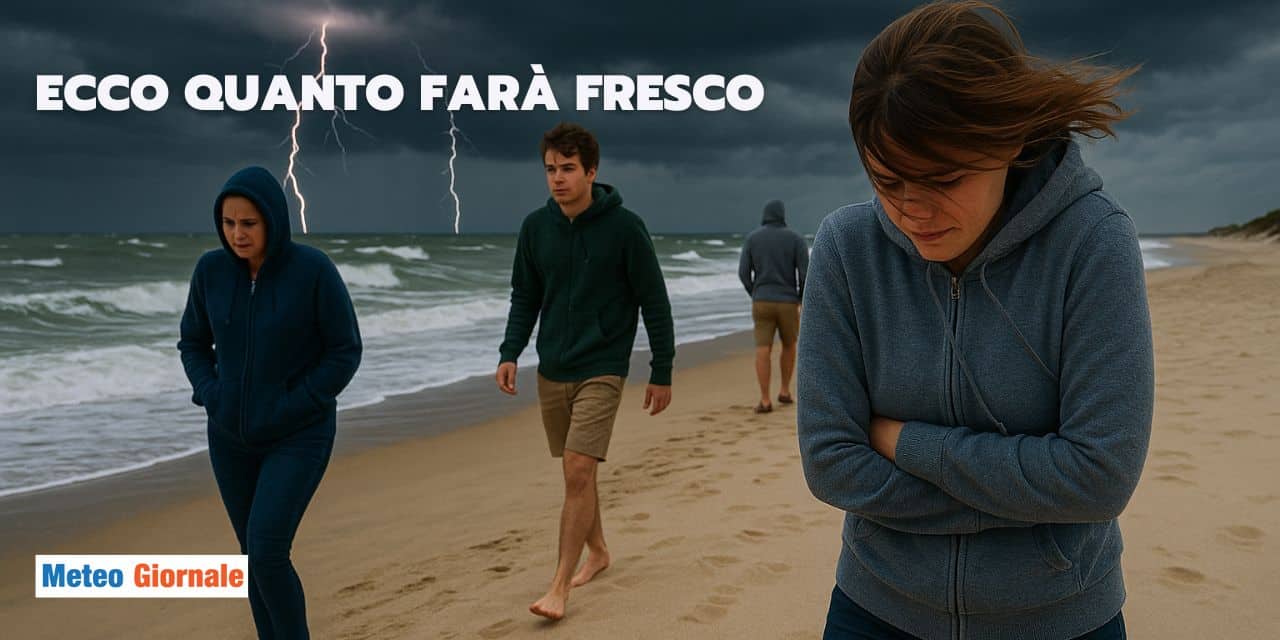 Aria ARTICA, grande FRESCO tra Mercoledì 9 e Giovedì 10