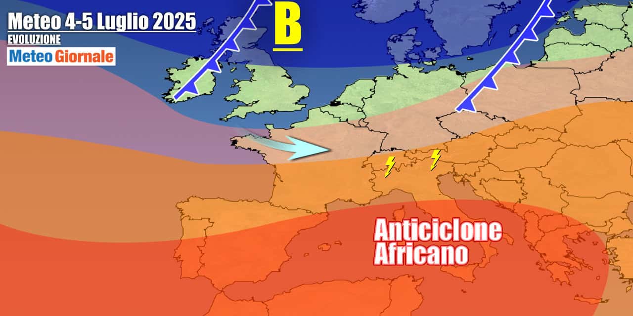 Meteo 7 Giorni: caldo agli sgoccioli, verso stop Estate a suon di temporali