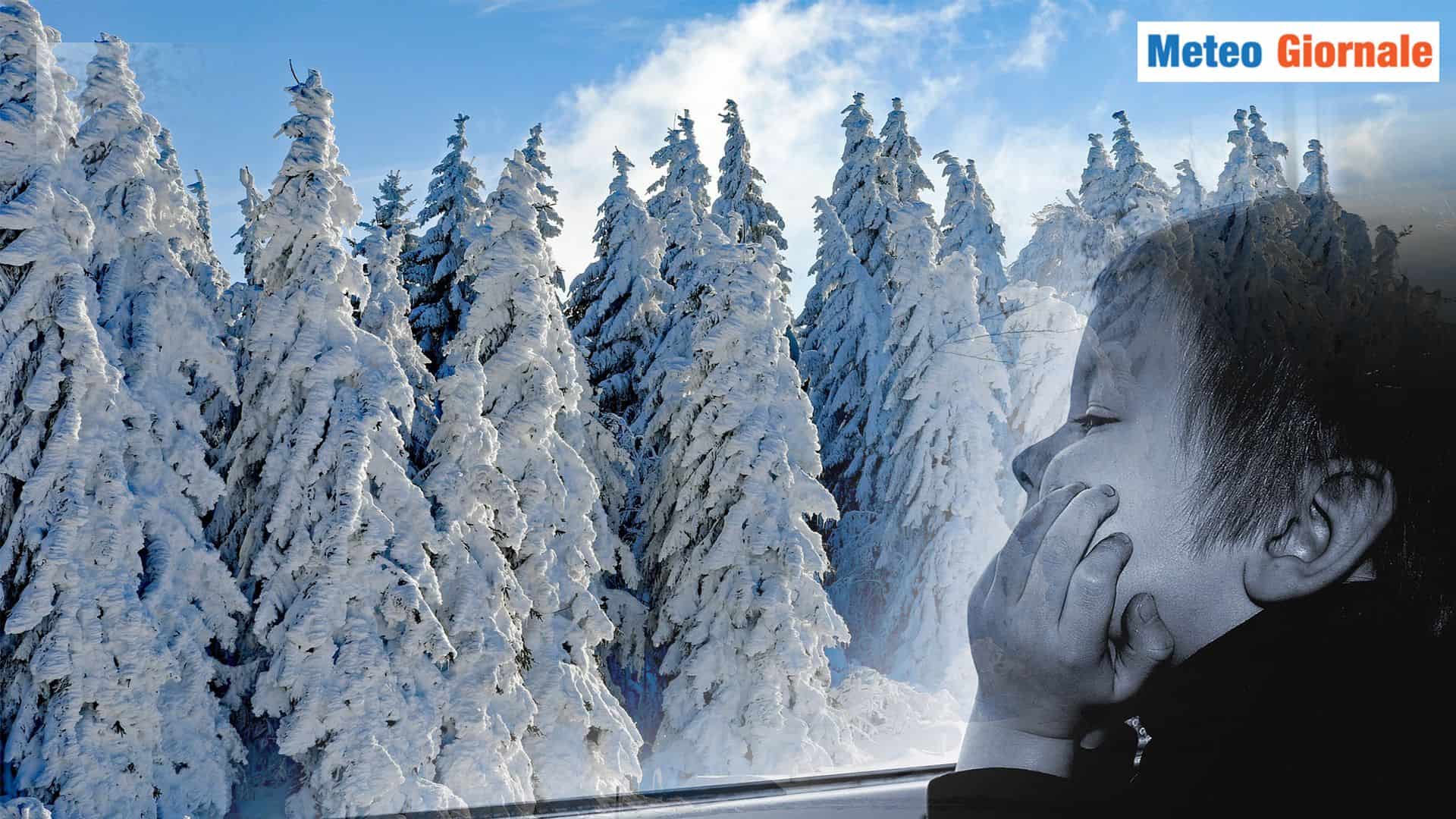 Il Meteo dei paradossi: si parla di NEVE in pieno LUGLIO