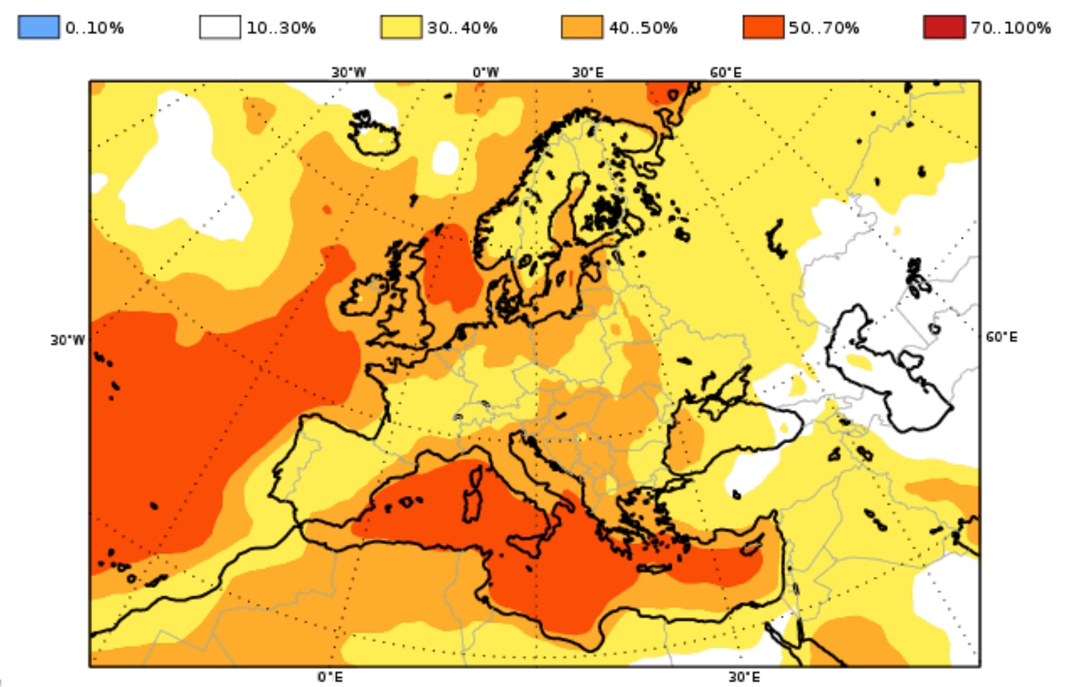 Ottobre ancora molto caldo, secondo Copernicus