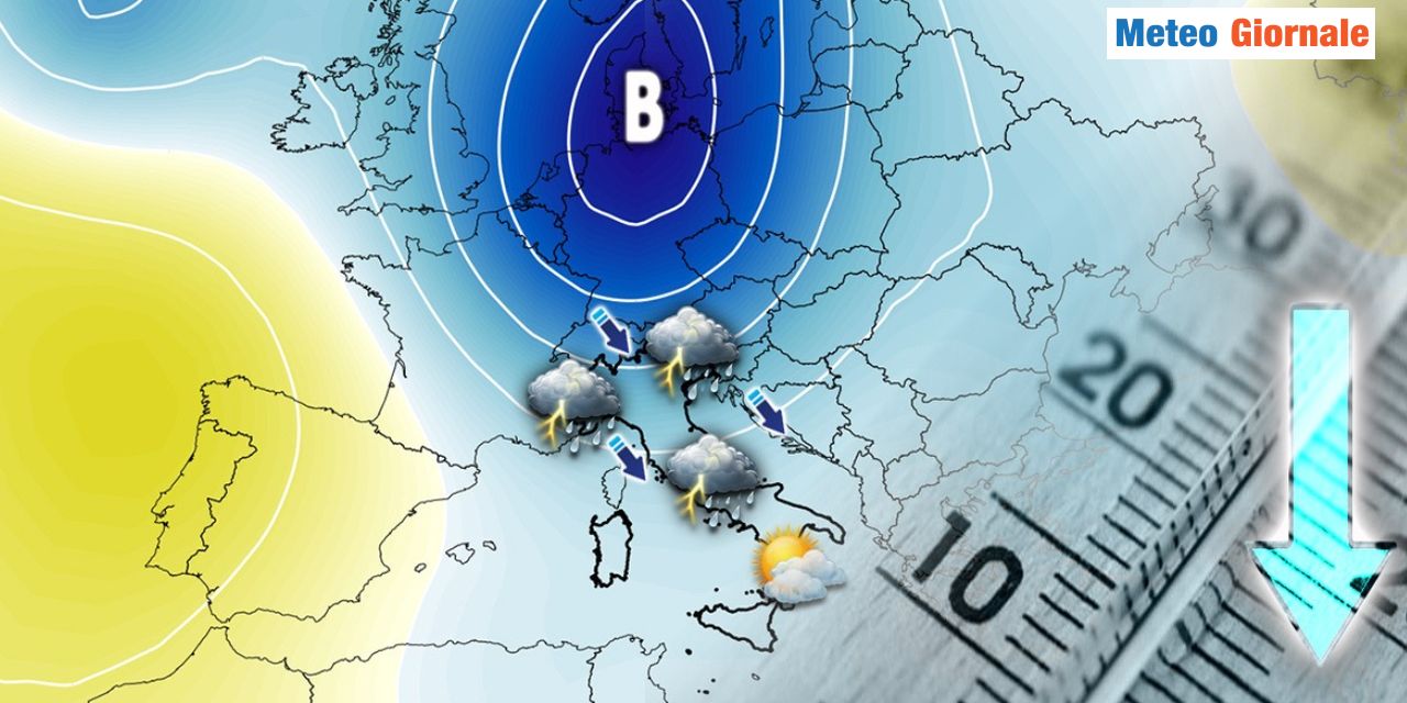 Temporali in agguato anche per l'inizio di Agosto