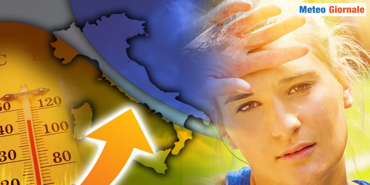 Temperature in aumento sull'Italia