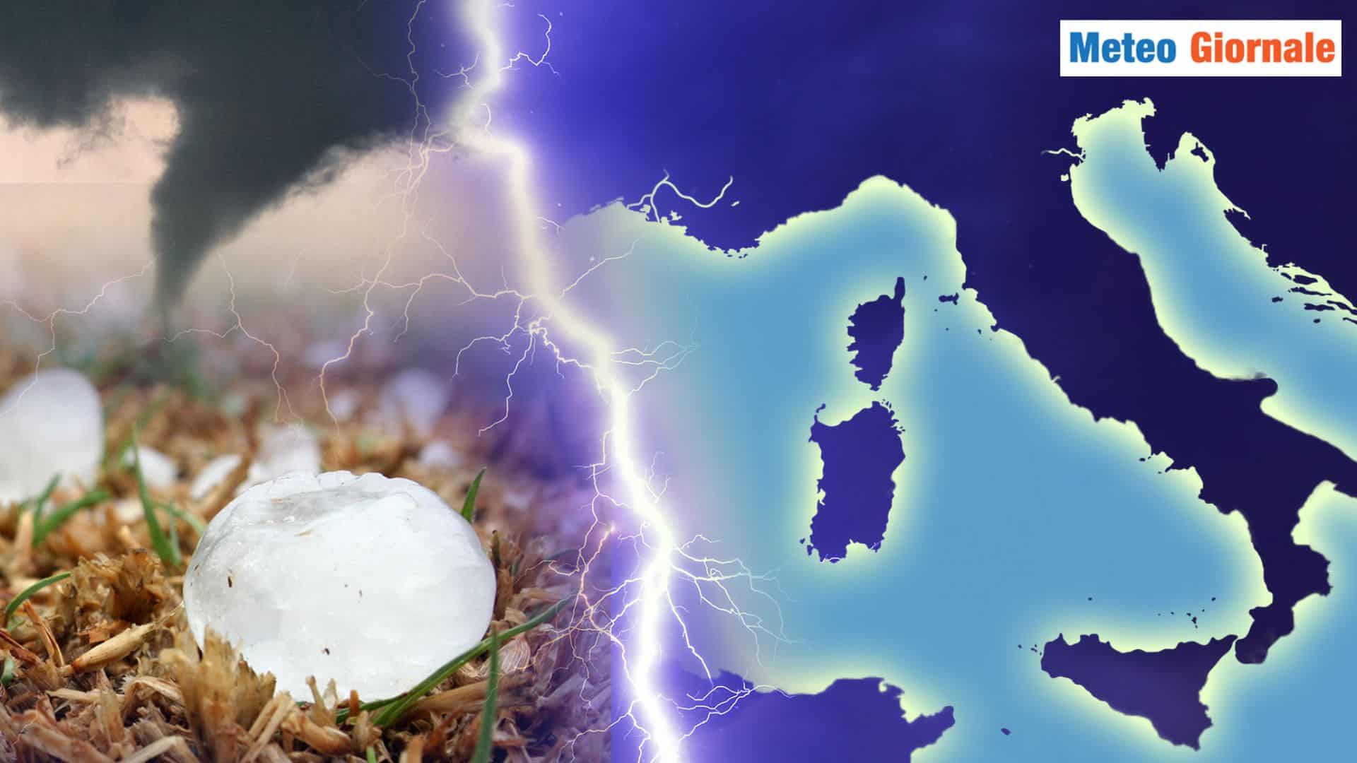 Sempre più TEMPORALI pomeridiani: segnale del Meteo che cambia