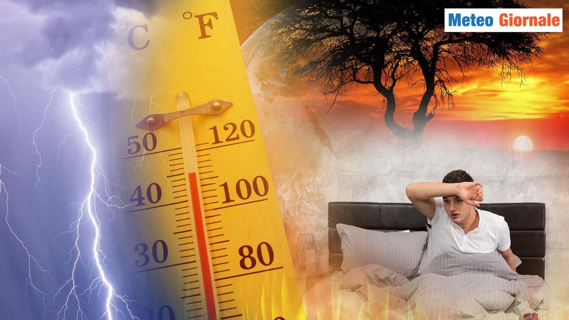Meteo prossima settimana, tra 40°C e rischio violenti TEMPORALI