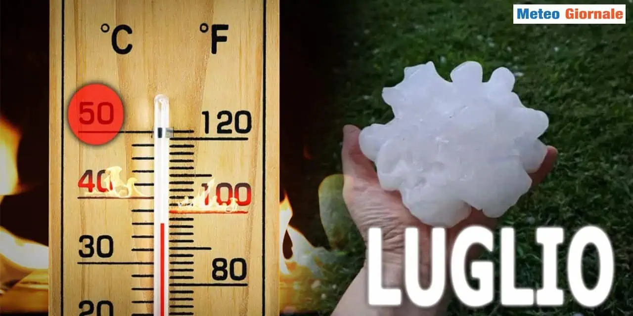 Fresco e temporali dopo tutto il caldo accumulato