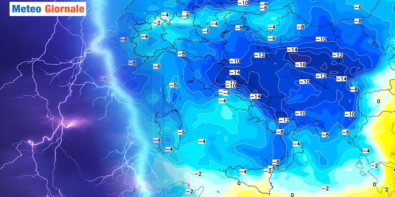 Le temperature si riporteranno nelle medie