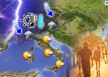 Impulso temporalesco nel primo weekend d'Agosto
