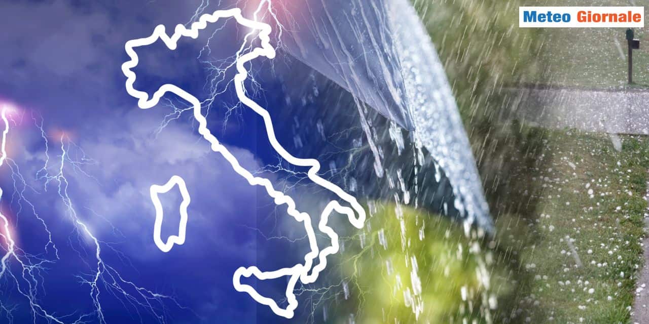 Meteo: temporali pronti a colpire duro con rischio nubifragi, vediamo dove