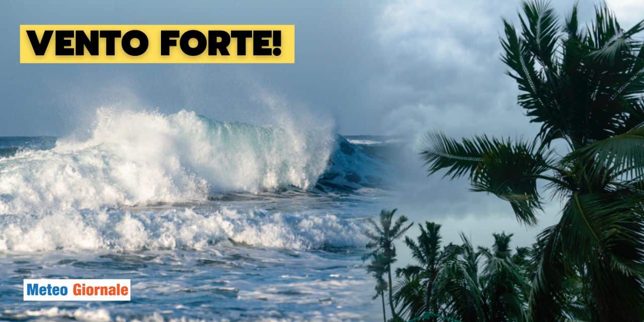 Meteo: vento forte Giovedì 10 su queste zone