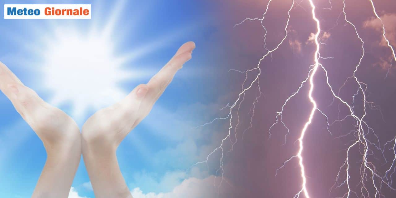 Meteo: fine Luglio con più sole, ma nel weekend nuovo assalto di temporali