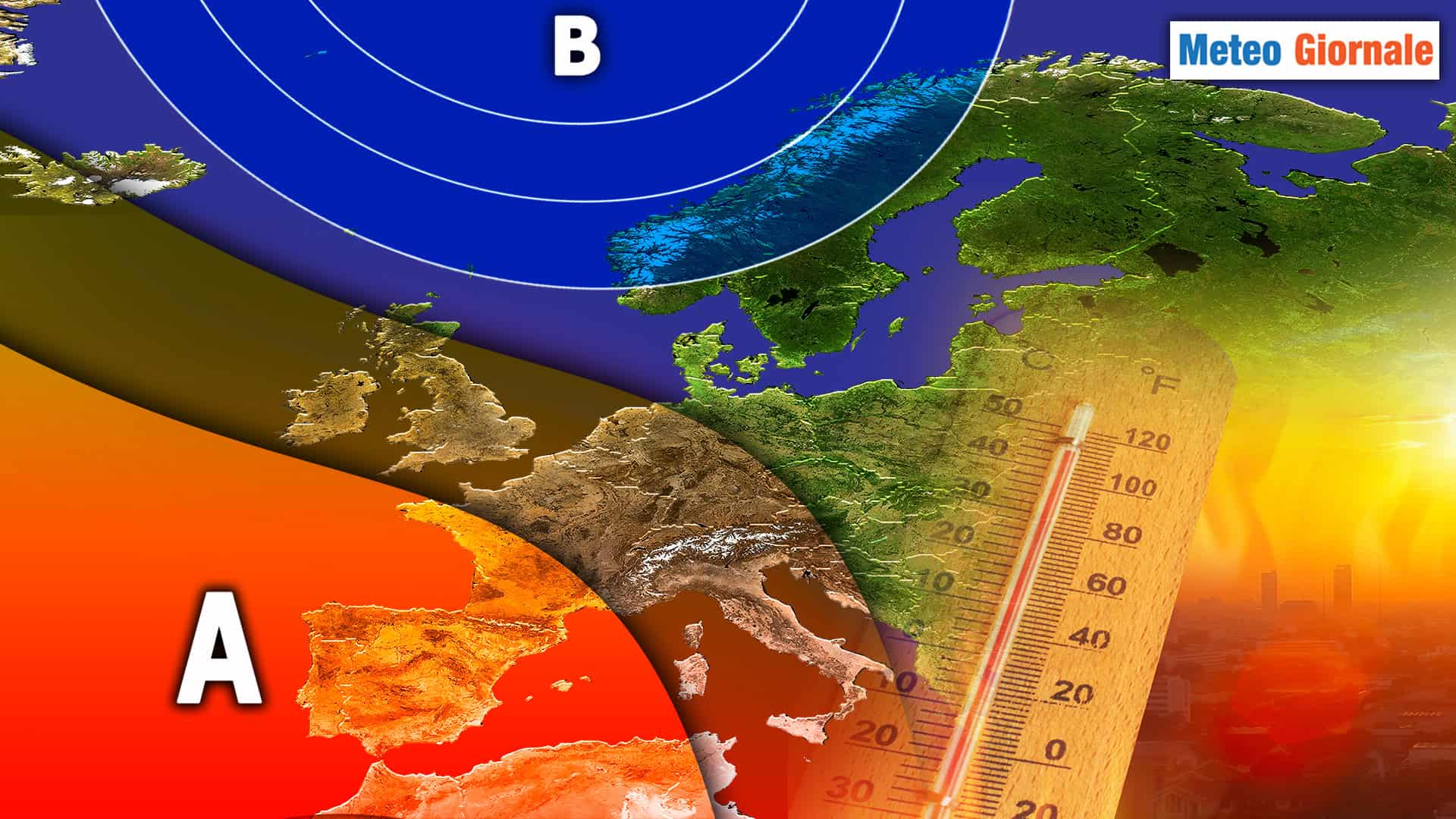Meteo:  una nuova Ondata africana infuoca l’Italia