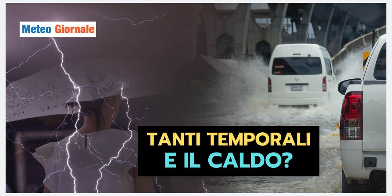 Meteo: burrasca di fine Estate. Vediamo se dopo ritorna il caldo