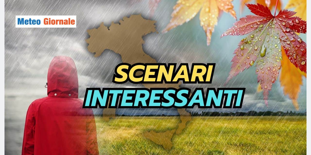 Scenari meteo interessanti nelle prossime settimane: le novità vi stupiranno