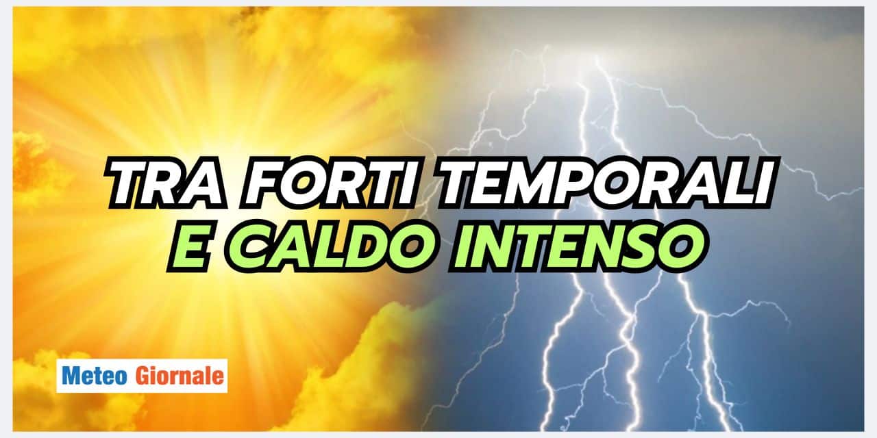 Meteo pazzo: 40 gradi in 2 Regioni e piogge esagerate in altre 5, MAPPE