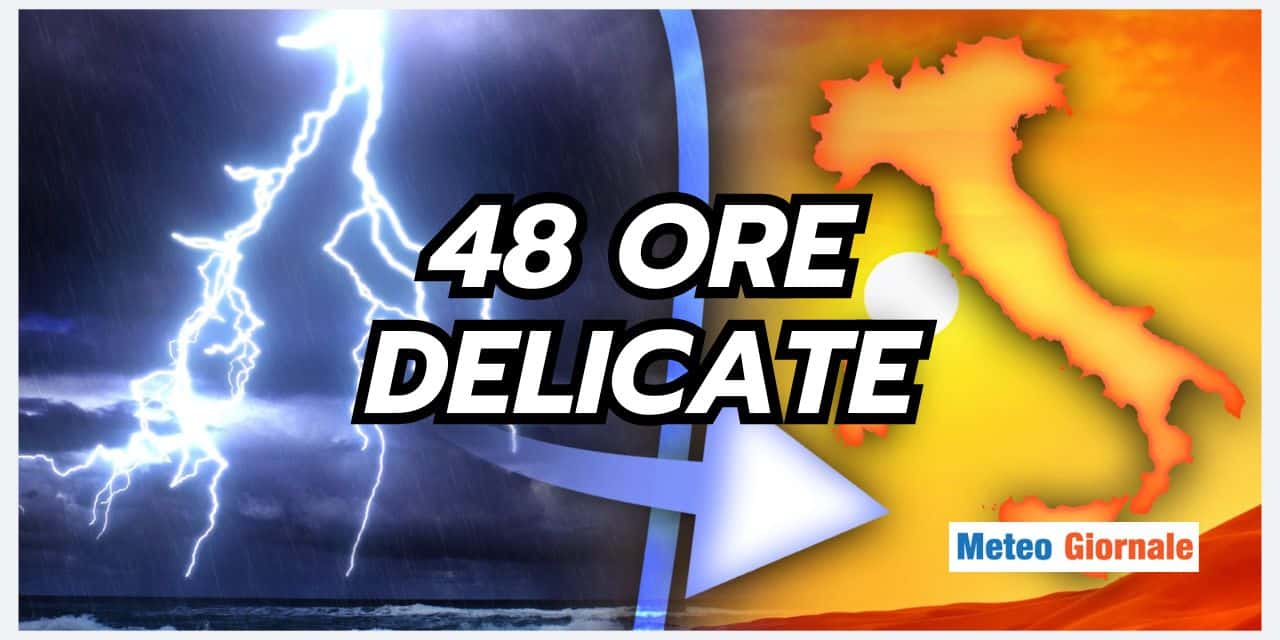 Meteo prossime ore: piogge fortissime in 5 regioni, i dettagli