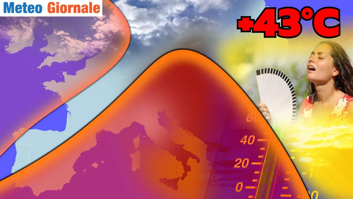 Meteo, 43°C in vista: l’Estate alza il volume e NON perdona queste LOCALITÀ