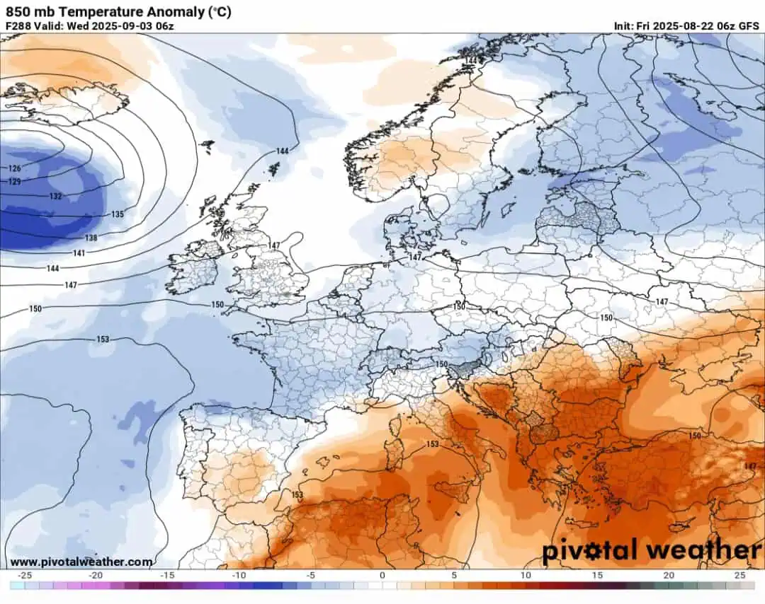 Settembre 2025 caldo