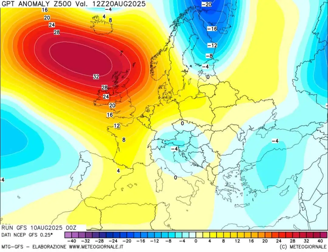 Svolta meteo Agosto