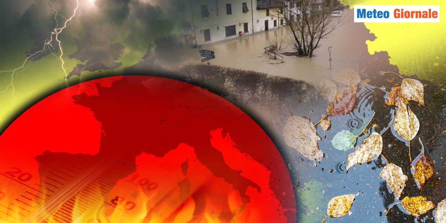 Meteo con Caldo AFRICANO dritto, dritto verso Italia. Settembre, nuova Estate